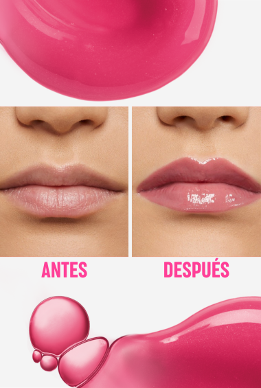LIFTER GLOSS 005 PETAL. FÓRMULA CON ÁCIDO HIALURONICO - Hidratación intensa y labios rellenos sin retoques - Imagen 3
