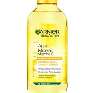 Garnier SkinActive - Agua micelar todo en 1 con vitamina C, 400 ml