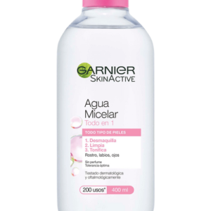 Agua Micelar Desmaquillante Garnier SkinActive, 400 ml