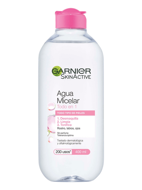 Agua Micelar Desmaquillante Garnier SkinActive, 400 ml