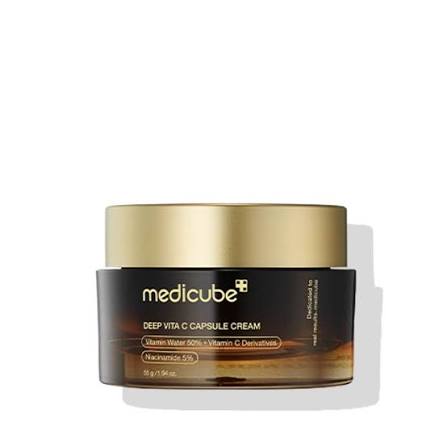 Envase de Medicube Deep Vita C Capsule Cream con vitamina C