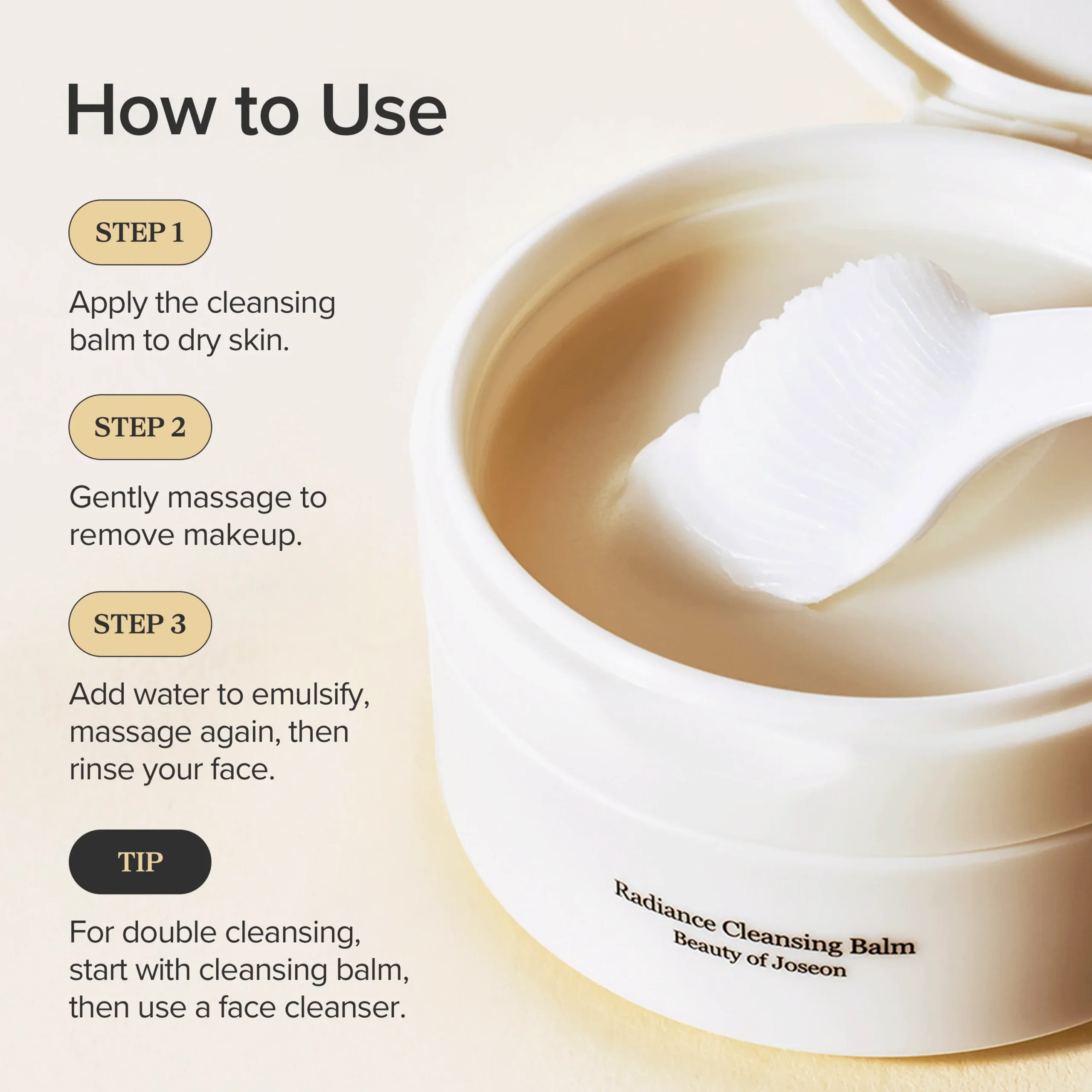 Beauty of Joseon - Radiance Cleansing Balm 100ml - Imagen 3
